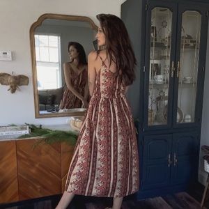 Christy Dawn Lincoln Cottagecore Dark Academia Autumn Folk Dress